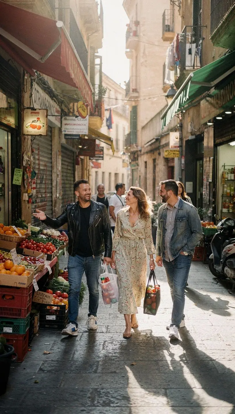 Tendencias estacionales en compras de alimentos en España.